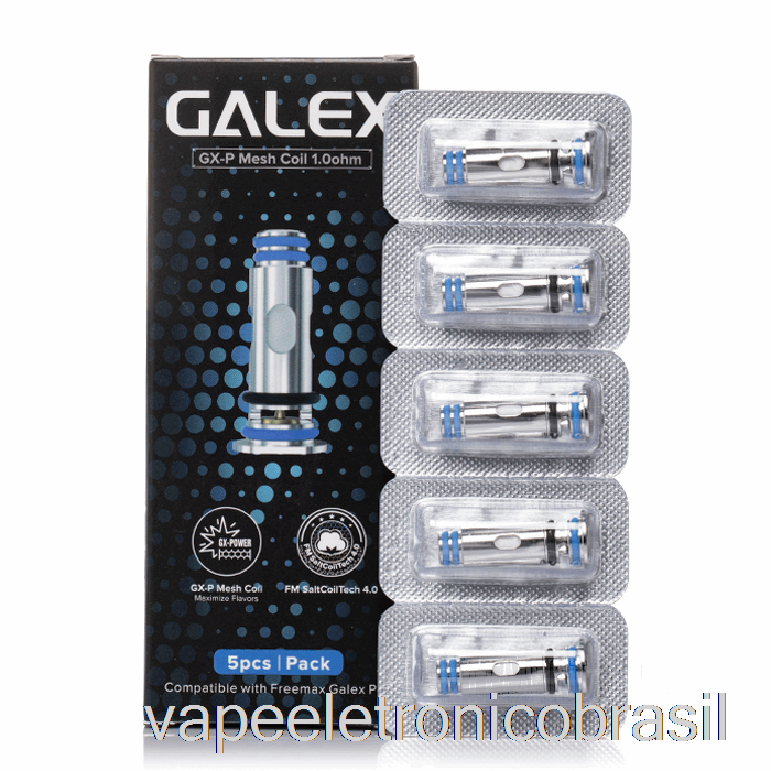 Vape Recarregável Freemax Gx/gx-p Bobinas De Substituição 1.0ohm Gx-p Mesh Coils